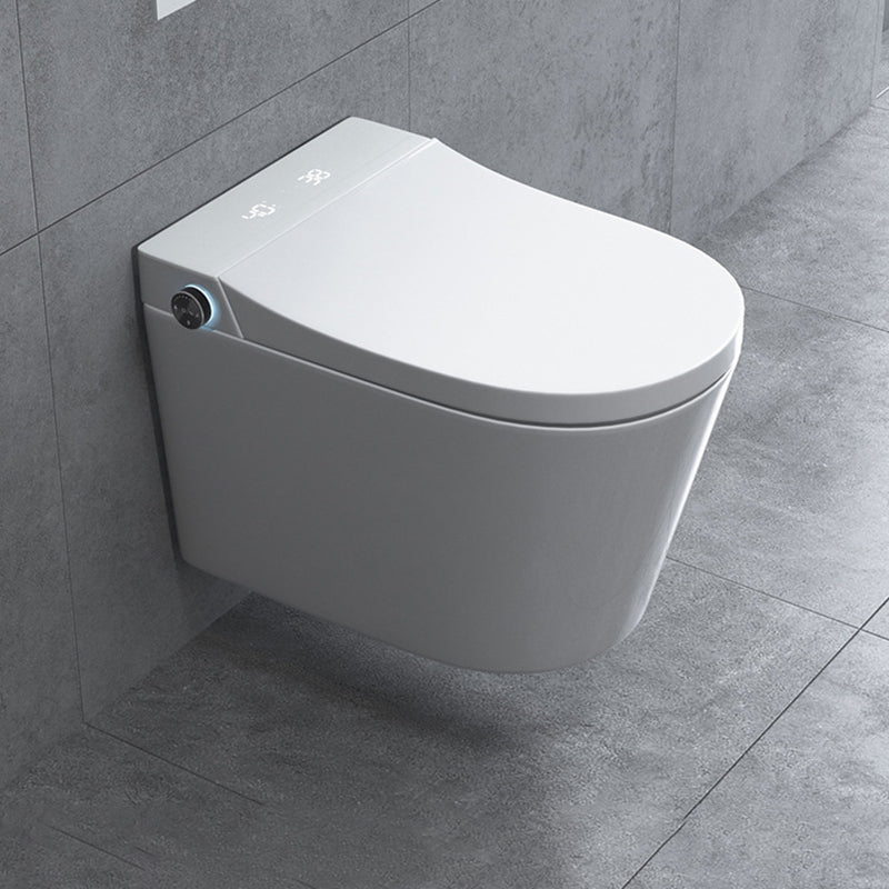 Modern Siphon Jet Flush Toilet One-Piece Wall Mount Toilet for Bathroom