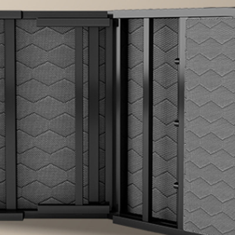 Contemporary Metal Frame Standard Bed, Foldable Bed for Bedroom