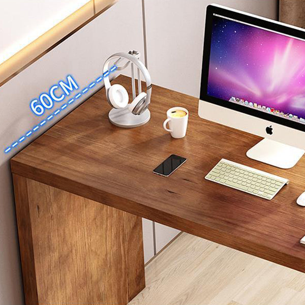 Industrial Style Wood 1/2 Pieces Bar Table Set Rectangle Bar Table for Home