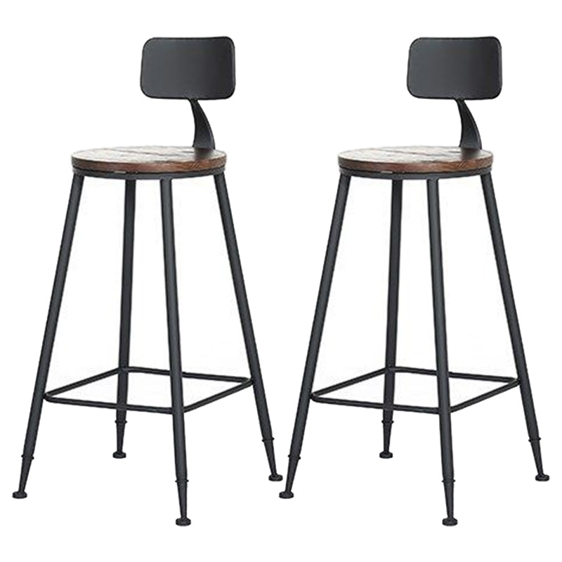 Industrial Style Bar Table Set 1/2/6/11 Pieces Solid Wood Rectangle Table and Stool Set