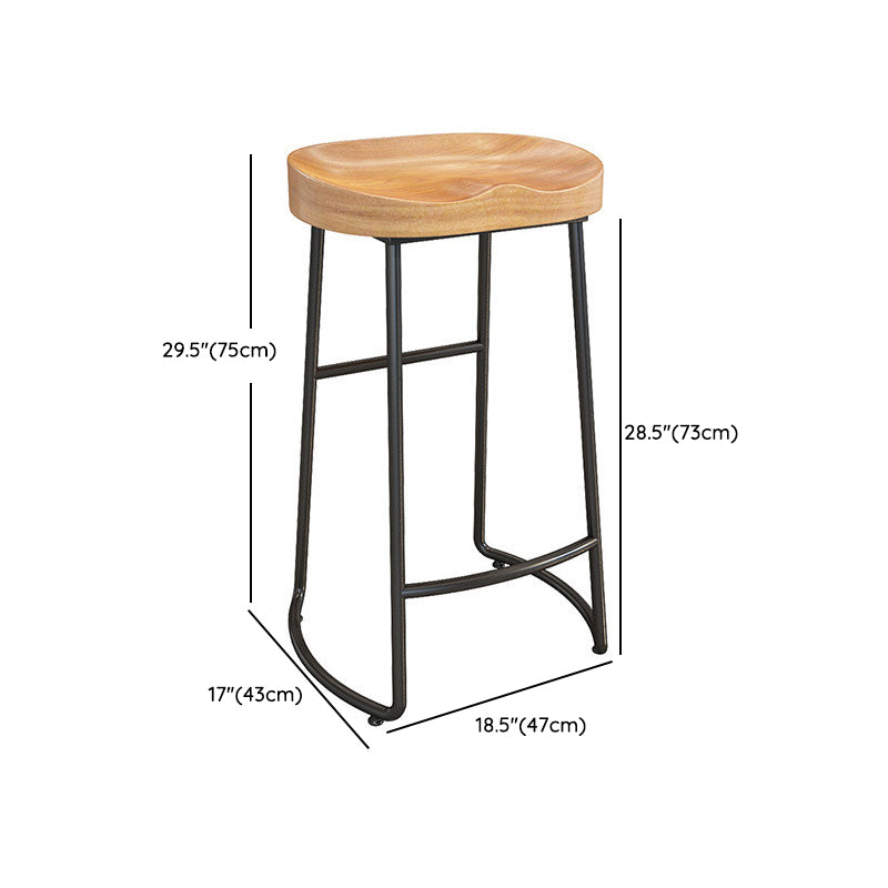 Industrial Style Bar Table Set 1/9 Pieces Solid Wood Rectangle Table and Stool Set