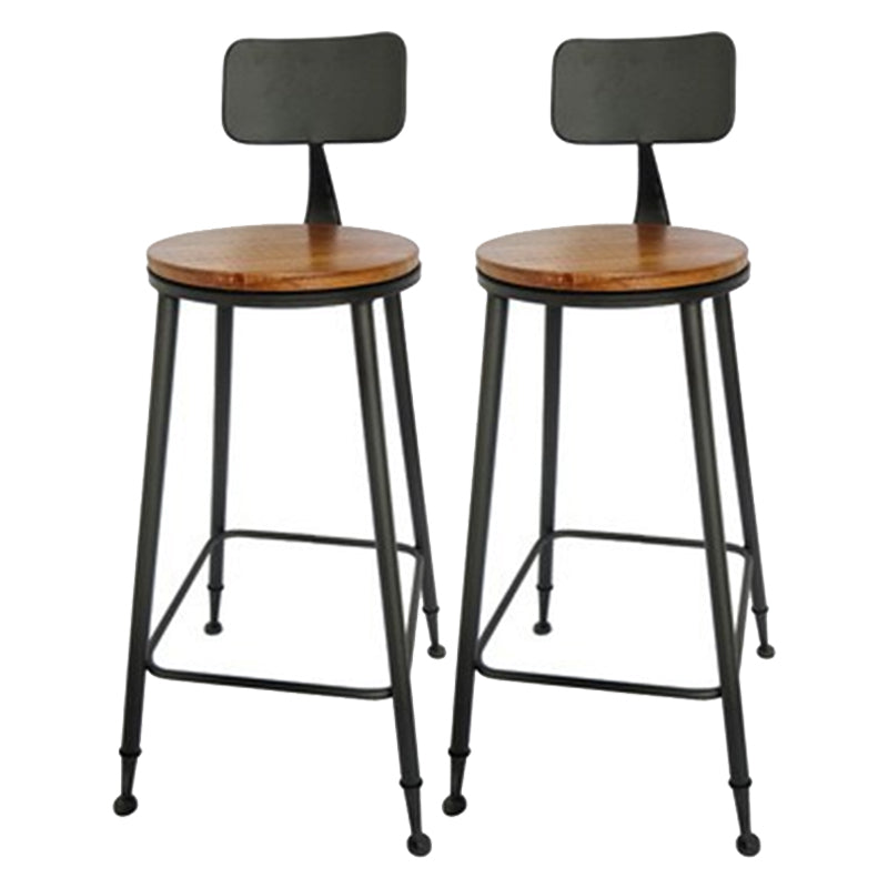 Industrial Style Bar Set 1/2/3/4/7 Pieces Solid Wood Pub Dining Set for Indoor