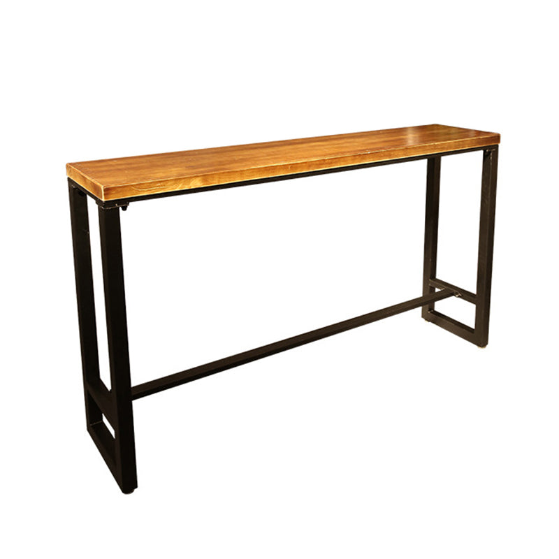 Industrial Style Bar Set 1/2/3/4/7 Pieces Solid Wood Pub Dining Set for Indoor