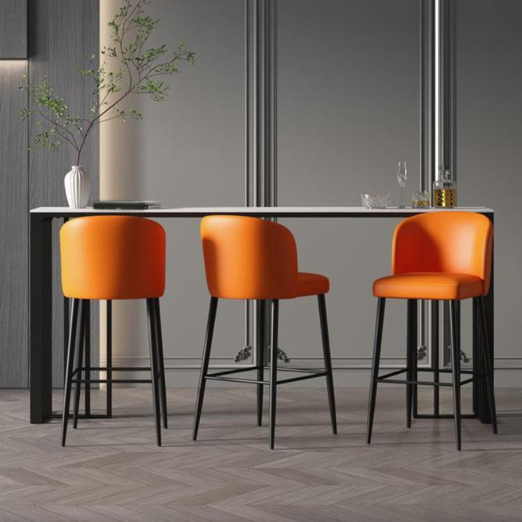 Modern Style Sintered Stone 1/2/4 Pieces Bar Table Set Rectangle Bar Table for Home Use