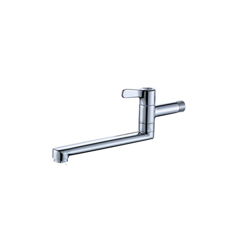Modern Faucet 1-Handle and 1-Hole Single Level Pot Filler Kitchen Faucet