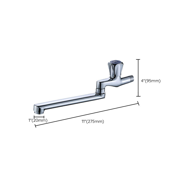 Modern Faucet 1-Handle and 1-Hole Single Level Pot Filler Kitchen Faucet