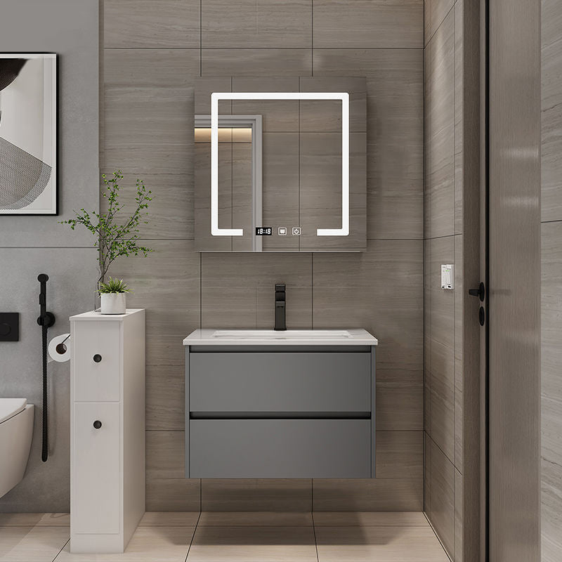 Modern Bathroom Sink Vanity Mirror Cabinet Vanity Cabinet with Storage Shelving
