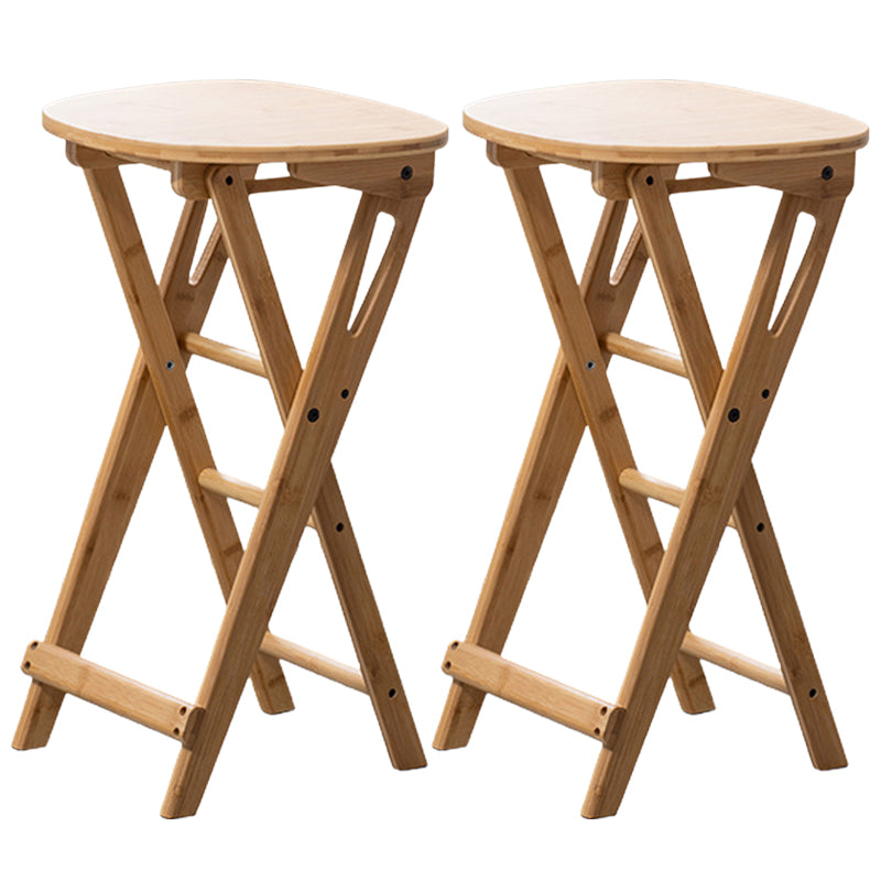 Folding Barstools Contemporary Armless Bar Stools with Swivel