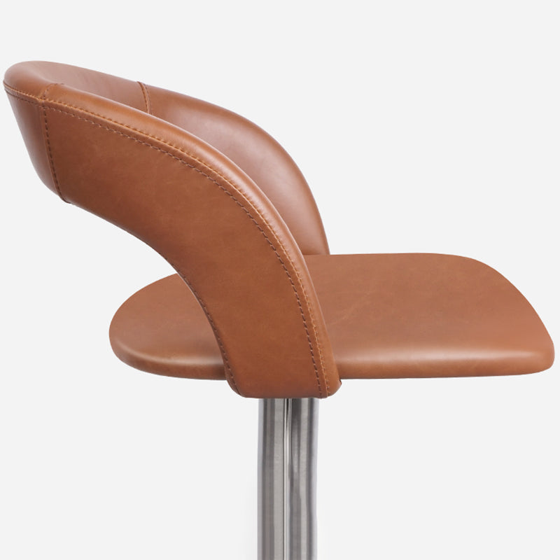 Adjustable Counter Height Stools Modern Faux Leather Bar Stools