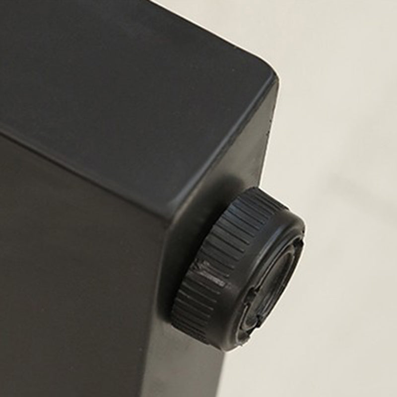 Modern Style Bistro Bar Table Sintered Stone Bar Table with Storage