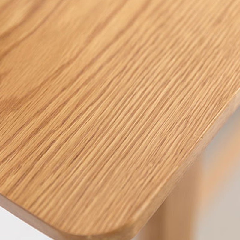 Modern Style Bistro Bar Table Solid Wood Rectangle Bar Table for Home