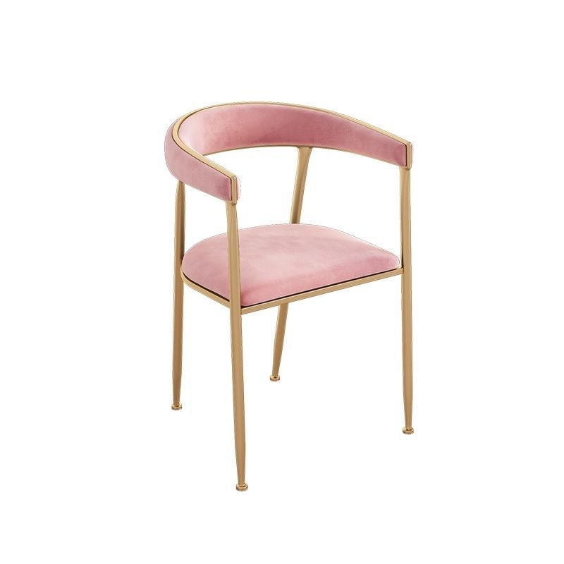 Upholstered Dining Arm Chair Cane Back Dining Chairs for Home Use