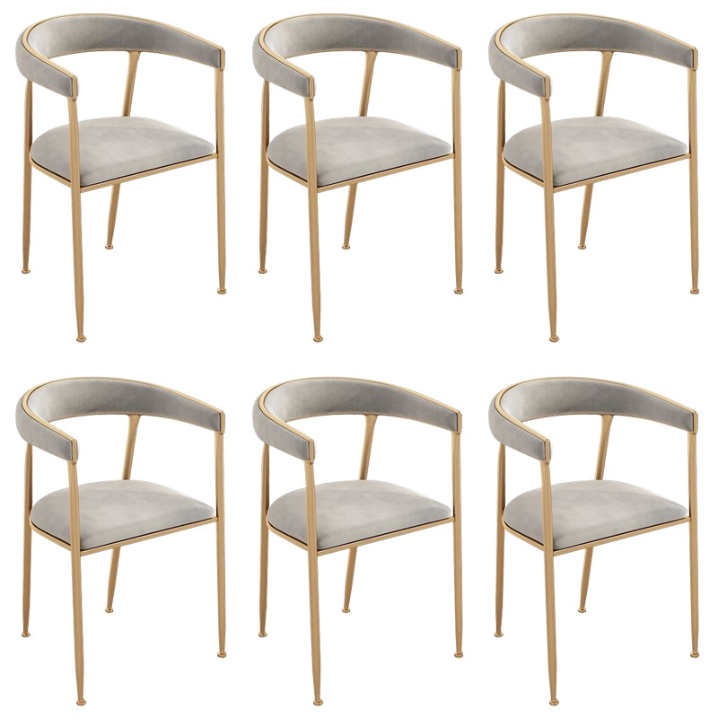 Upholstered Dining Arm Chair Cane Back Dining Chairs for Home Use