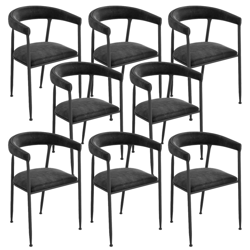 Upholstered Dining Arm Chair Cane Back Dining Chairs for Home Use