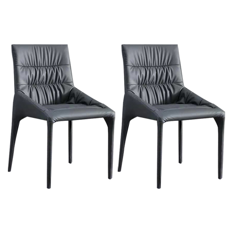 Upholstered Armless Dining Chairs Dining Room Kitchen Parsons Chair