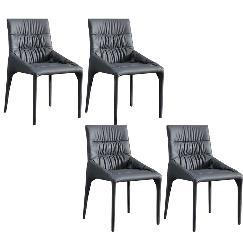 Upholstered Armless Dining Chairs Dining Room Kitchen Parsons Chair