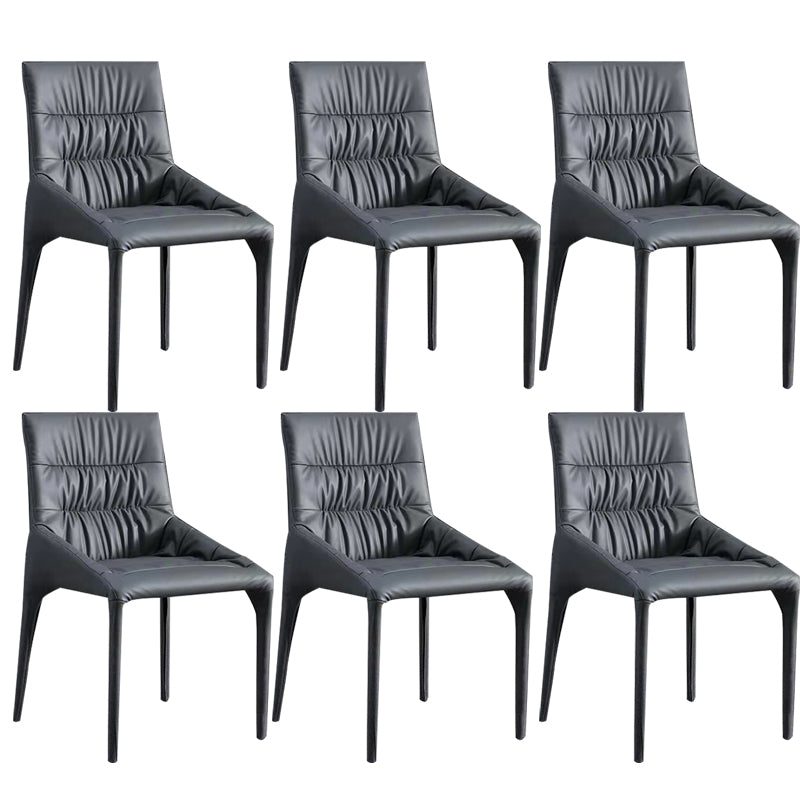 Upholstered Armless Dining Chairs Dining Room Kitchen Parsons Chair