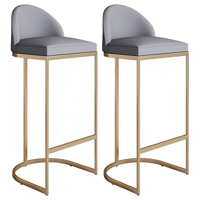 Glam Sintered Stone 1/2/3 Pieces Bar Table Set Rectangle Bar Table with Metal Legs