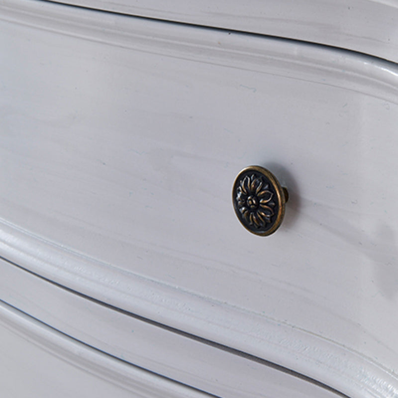 18.72-inch Width Traditional Storage Chest Solid Wood Dresser with 6 Drawers