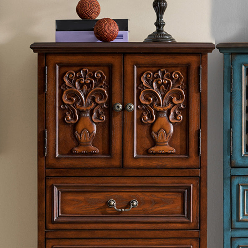 15.6-inch Width Solid Wood Storage Chest Traditional Dresser
