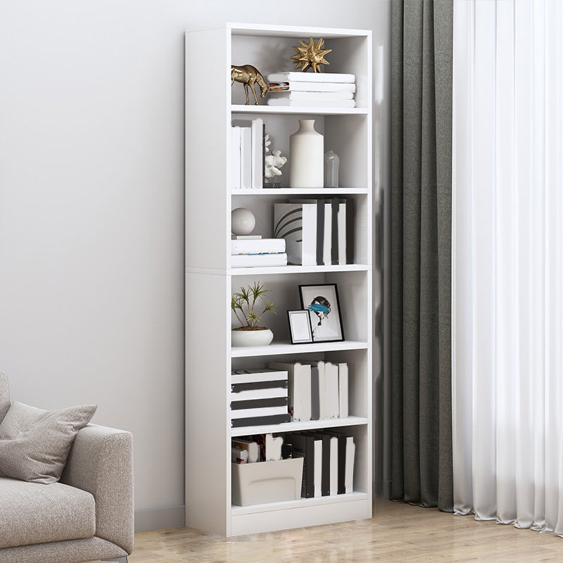 Contemporary Accent Cabinet with Wooden Shelves Rectangle Cabinet