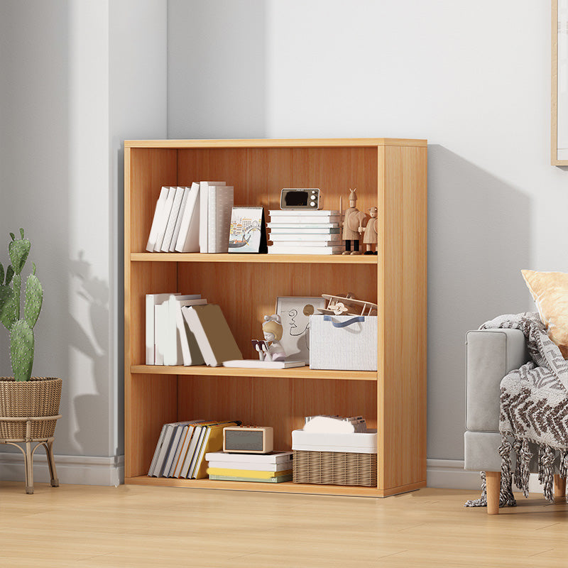 Contemporary Accent Cabinet with Wooden Shelves Rectangle Cabinet