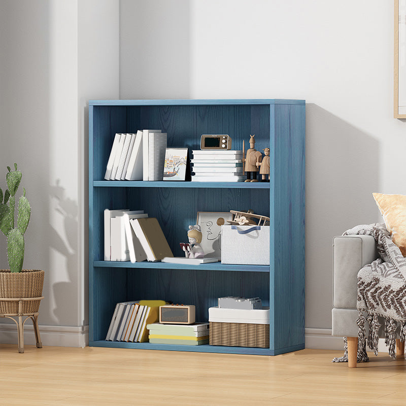 Contemporary Accent Cabinet with Wooden Shelves Rectangle Cabinet