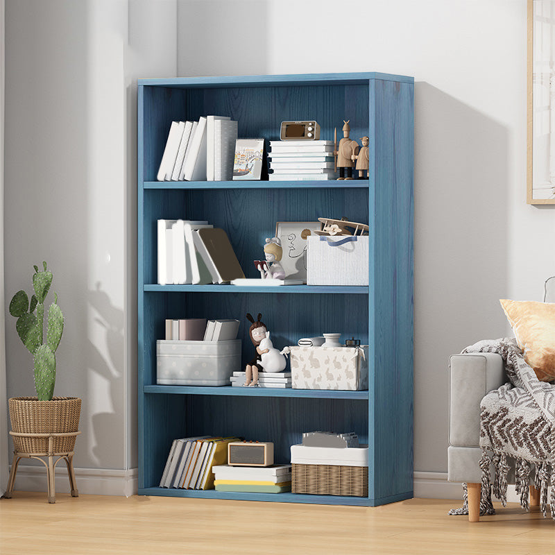 Contemporary Accent Cabinet with Wooden Shelves Rectangle Cabinet