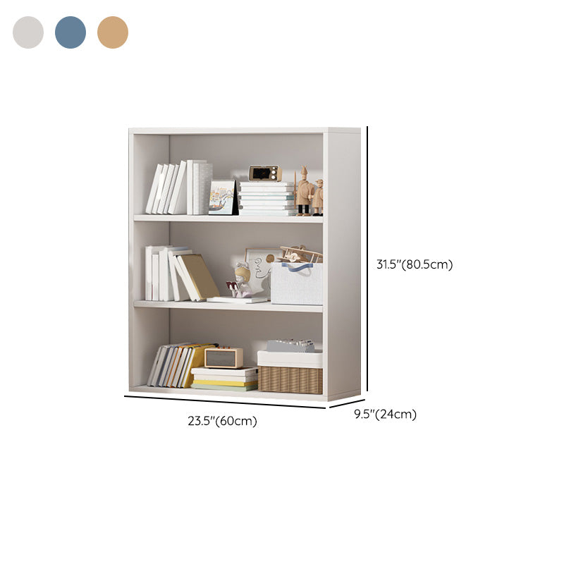 Contemporary Accent Cabinet with Wooden Shelves Rectangle Cabinet