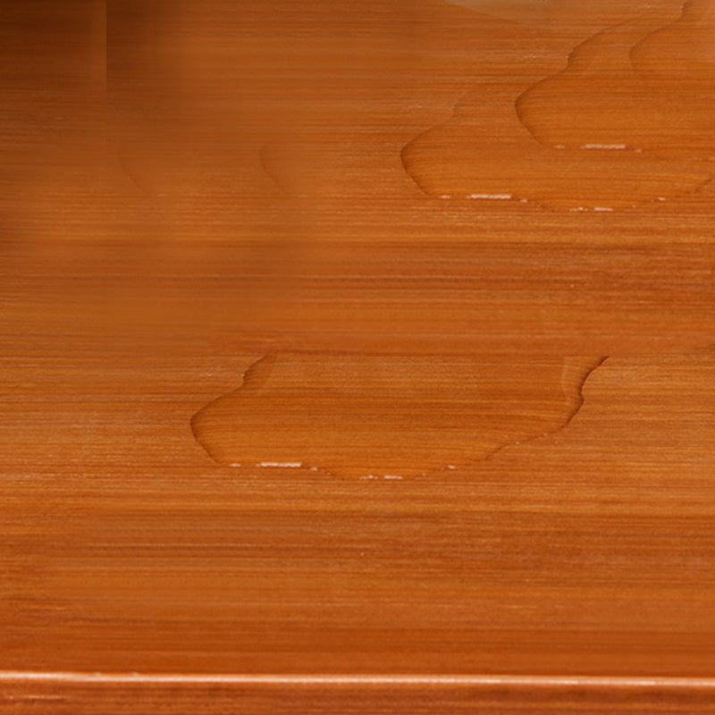 Contemporary Brown Accent Cabinet with Acrylic Doors Rectangle Cabinet