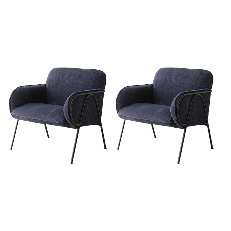Mid-Century Modern Arm Chair Living Room Arms Included Square Arms Accent Chair