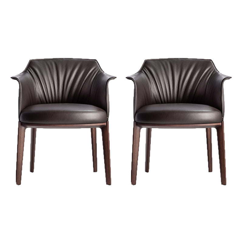 Mid-Century Modern Arm Chair Living Room Arms Included Basic Four Leg Armchair