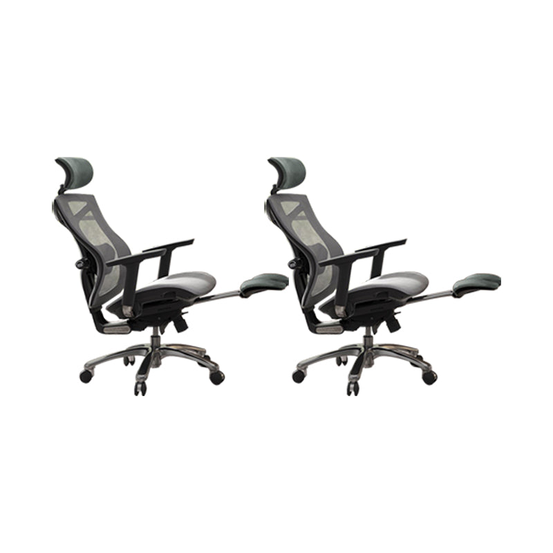 Modern Chair Removable Arms Adjustable Seat Height Office Chair with Wheels