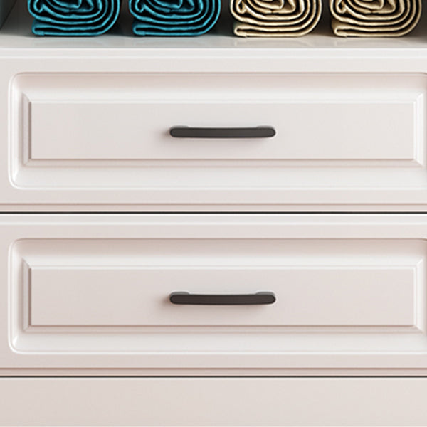Wooden Wardrobe Closet with Drawer Contemporary Wardrobe Armoire
