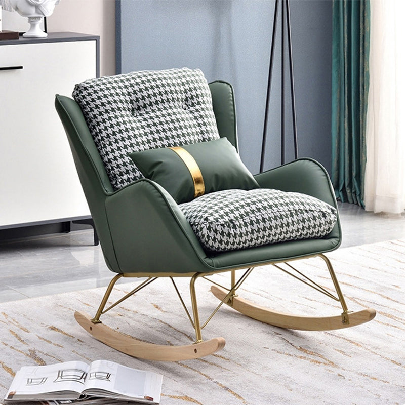 Nordic Simple Style Single Rocking Chair Leisure Home Lazy Chair
