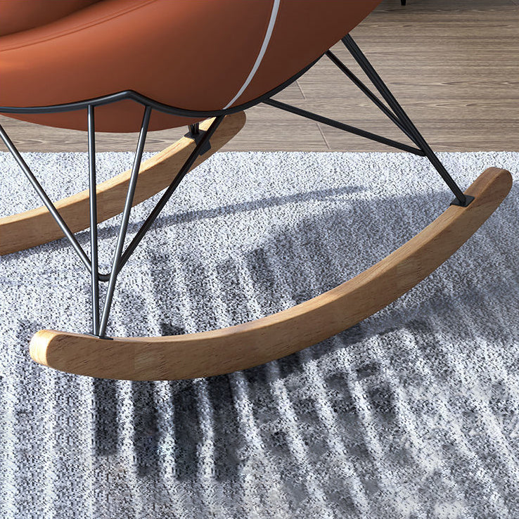 Indoor Home Sofa Rocking Chair Lazy Single Rocking Chair for Living Room and Bedroom