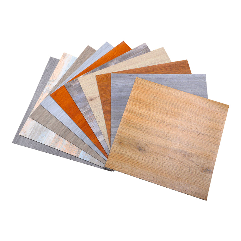 Modern PVC Flooring Peel and Stick Wood Look Embossed Vinyl Floor Planks