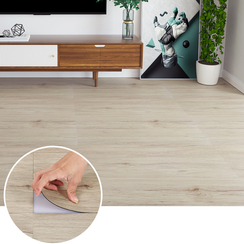 Modern PVC Flooring Peel and Stick Wood Look Embossed Vinyl Floor Planks