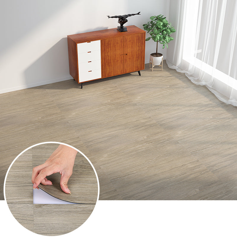 Modern PVC Flooring Peel and Stick Wood Look Embossed Vinyl Floor Planks