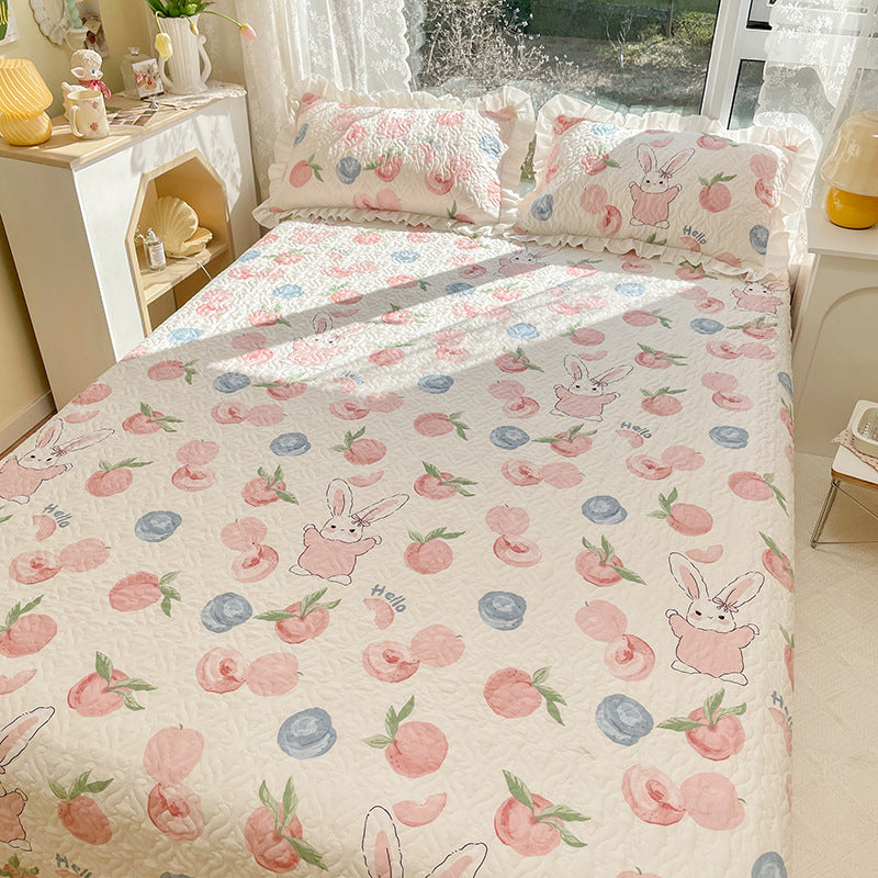 Cotton Sheet Fade Resistant Twill Non-Pilling Breathable Printing Bed Sheet