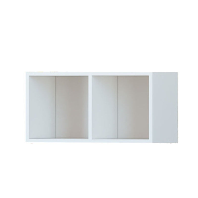Closed Back Standard Bookcase Contemporary Engineered Wood Bookshelf