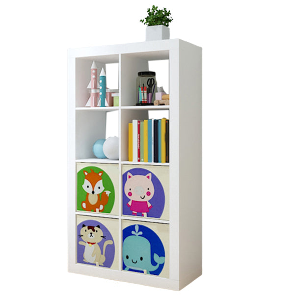 Engineered Wood Standard Bookshelf Modern Open Back Bookcase (Drawers not Included)