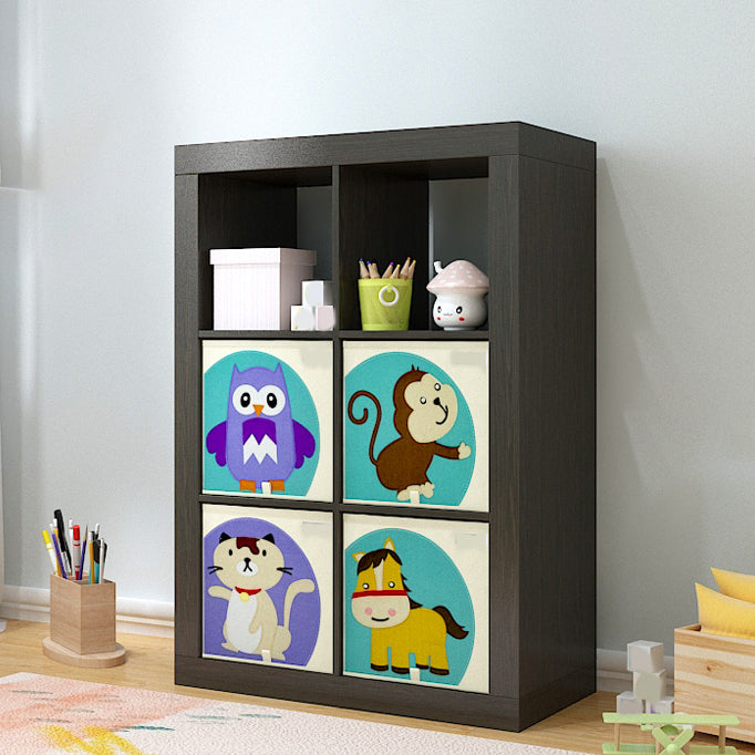 Engineered Wood Standard Bookshelf Modern Open Back Bookcase (Drawers not Included)