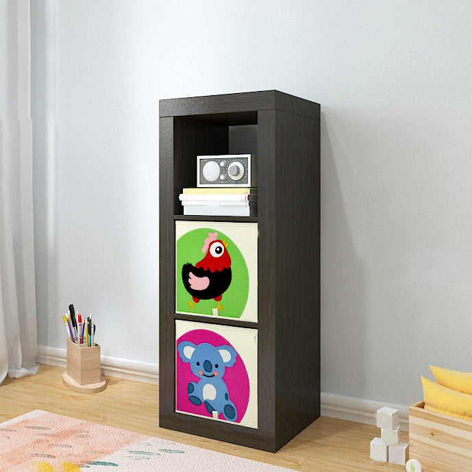 Engineered Wood Standard Bookshelf Modern Open Back Bookcase (Drawers not Included)