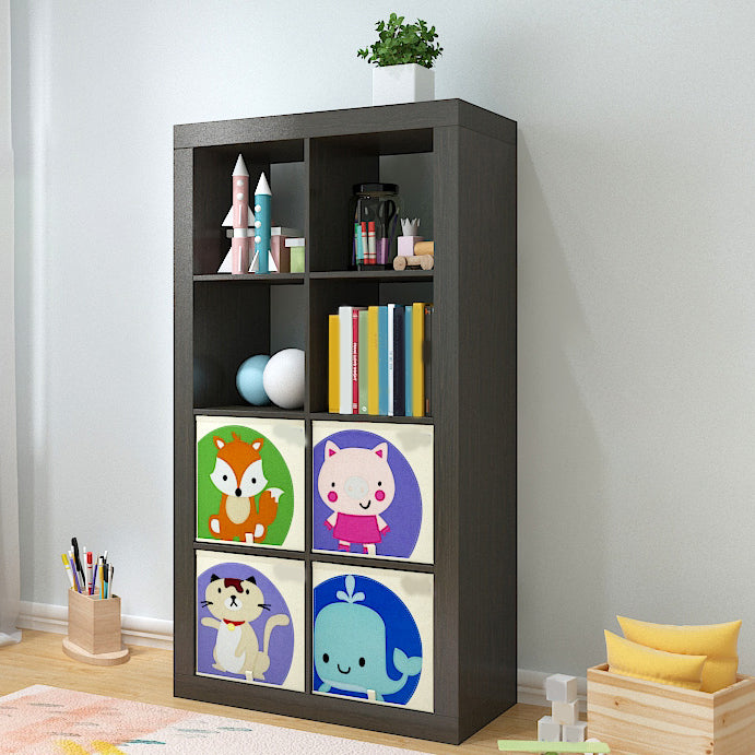 Engineered Wood Standard Bookshelf Modern Open Back Bookcase (Drawers not Included)