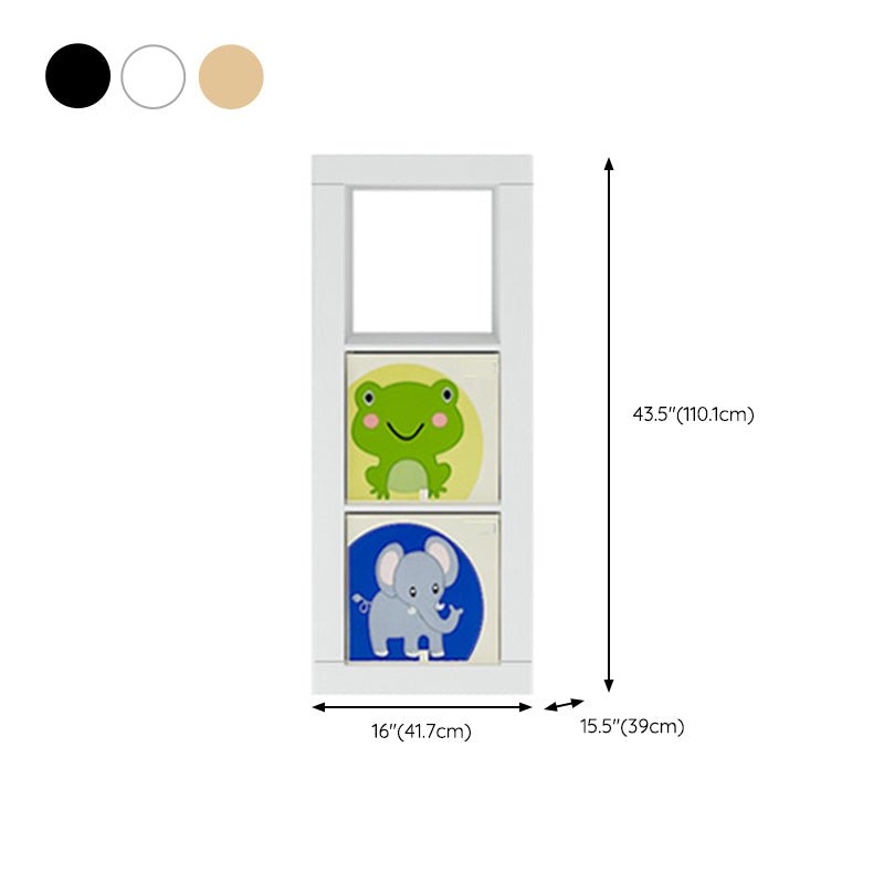Engineered Wood Standard Bookshelf Modern Open Back Bookcase (Drawers not Included)