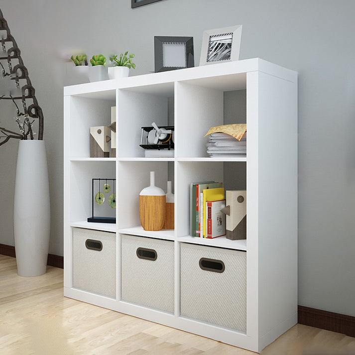 Contemporary Standard Bookshelf Engineered Wood Open Back Bookcase (Drawers not Included)