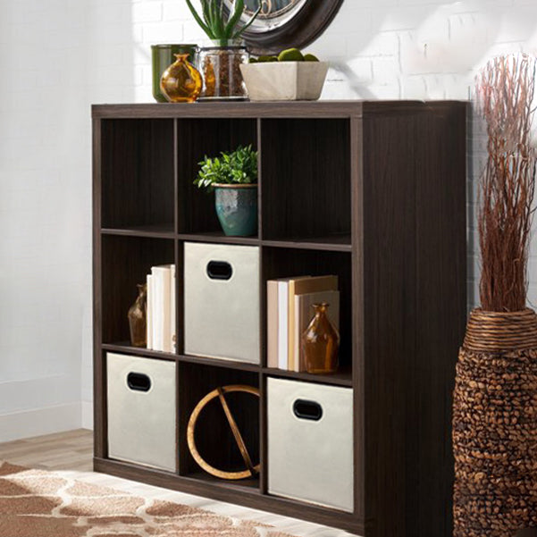 Contemporary Standard Bookshelf Engineered Wood Open Back Bookcase (Drawers not Included)
