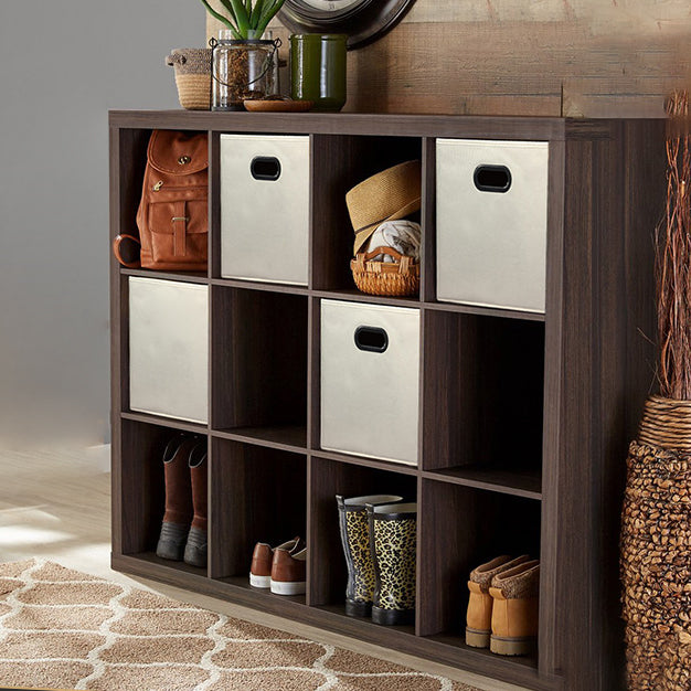 Contemporary Standard Bookshelf Engineered Wood Open Back Bookcase (Drawers not Included)