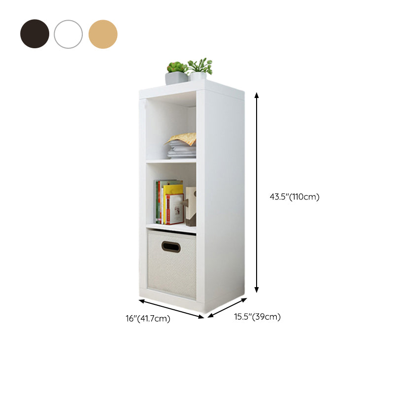 Contemporary Standard Bookshelf Engineered Wood Open Back Bookcase (Drawers not Included)